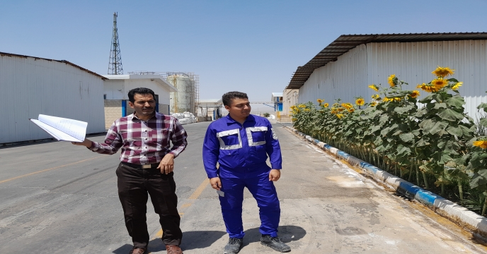 بازدید از کارخانه تولید داخلی کود طرف قرارداد استان مرکزی – شهرستان ساوه 