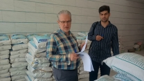 کنترل اکیپ پایش شرکت خدمات حمایتی کشاورزی استان قزوین از انبار کارگزاری سبزدشت خاکعلی