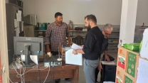 نظارت و کنترل اکیپ پایش شرکت خدمات حمایتی کشاورزی استان قزوین از انبار کارگزاری در شهرستان بوئین زهرا