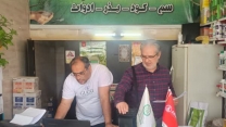 نظارت و کنترل اکیپ پایش شرکت خدمات حمایتی کشاورزی استان قزوین  از انبار کارگزاری در شهرستان آبیک