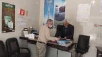 بازدید از کارگزاری منطقه تیرور شهرستان میناب استان هرمزگان