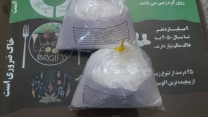 نمونه برداری از کود سولفات پتاسیم گرانوله در انبار کود شیمیایی استان چهارمحال وبختیاری