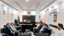 برگزاری جلسه مسئول بذر شعبه با مدیریت جهاد کشاورزی شهرستان هیرمند در خصوص بازدید های انجام شده از مزارع تولید گندم