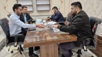 بازدید از کارگزاری اتحادیه تعاونی های روستایی در شهرستان مینودشت