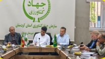 جلسه کشت قراردادی، بررسی تخصیص و سهمیه کودی شهرستان مریوان
