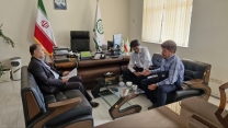 بررسی مسائل و مشکلات بخش کشاورزی در دیدار کارگزار تعاونی کوشک شهرستان گرمسار با مدیر شرکت خدمات حمایتی کشاورزی استان سمنان