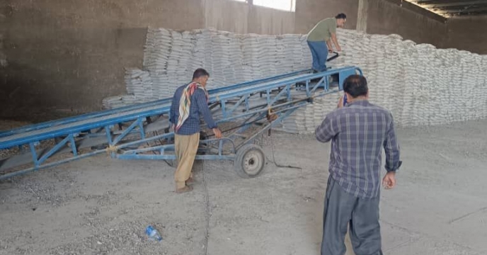 بازدید از انبار سازمانی شرکت خدمات حمایتی کشاورزی استان کهگیلویه و بویراحمد