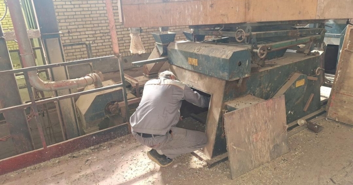  بازدید کارشناس معین شرکت خدمات حمایتی کشاورزی  از ماشین آلات و ادوات کشاورزی استان خوزستان