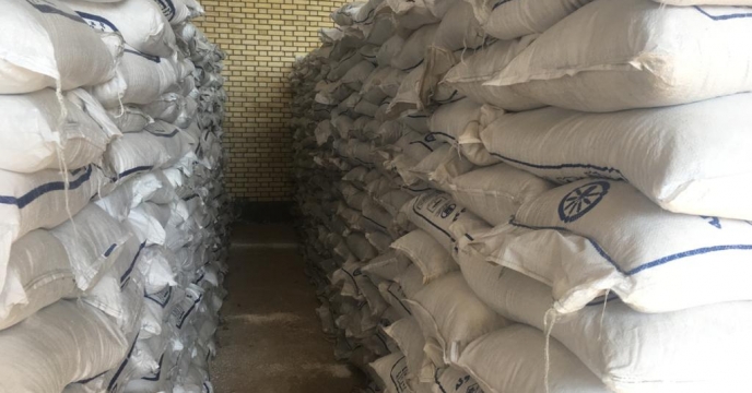 ذخیره سازی انوع کود شیمیایی در انبار شرکت خدمات حمایتی کشاورزی استان کهگیلویه و بویراحمد