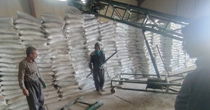 انجام تعمیرات دو دستگاه نوار نقاله شرکت خدمات حمایتی کشاورزی استان کردستان