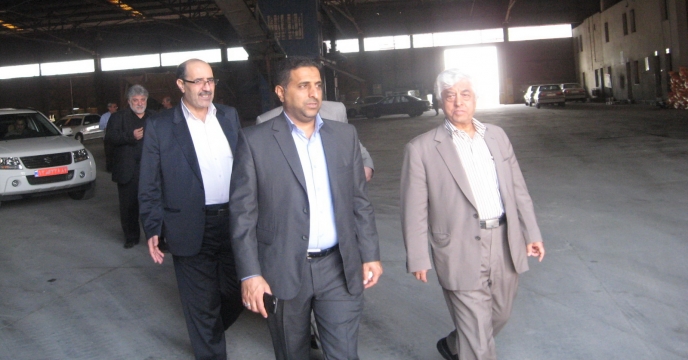  بازديد جناب آقای مهندس كشاورز از تأسيسات انبارهای كود شيميايی بندرعباس