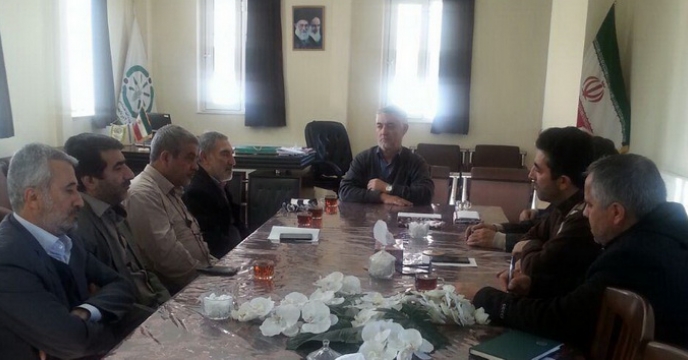 برگزاری جلسه انجمن های اسلامی در دفتر مديريت شركت خدمات حمايتی كشاورزی استان آذربايجان شرقی