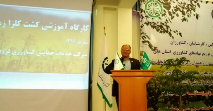 کارگاه آموزشی انتقال دانش فنی بذور کلزا ارقام اورالیس فرانسه در قزوین