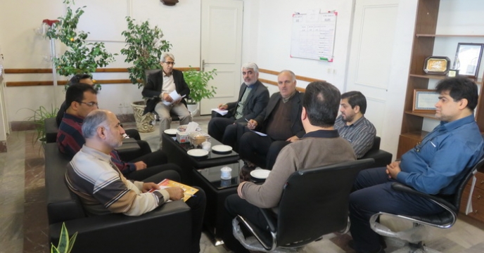 برگزاری نشست با رئیس اداره مکانیزاسیون استان مازندران