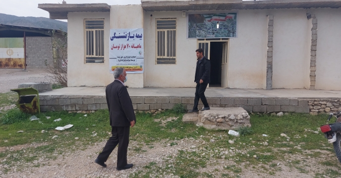 بازدید مدیر شرکت خدمات حمایتی کشاورزی استان بوشهر از انبار کارگزاری روستای طلحه