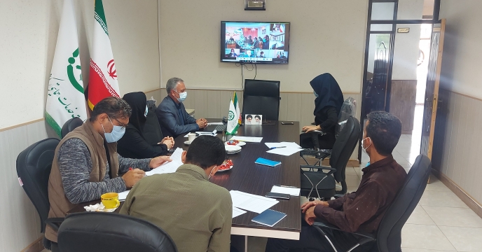 برگزاری جلسه بررسی فرآیند پایش و نظارت بر توزیع نهاده های کشاورزی در استان ها از طریق ویدئو کنفرانس