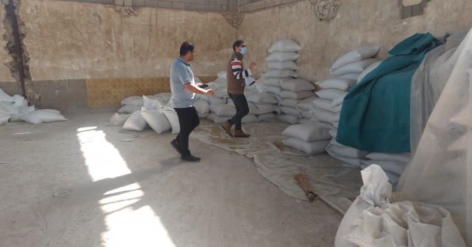 بازدید گروه پایش از کارگزاری حسین بوستانی شهر تنگ ارم شهرستان دشتستان