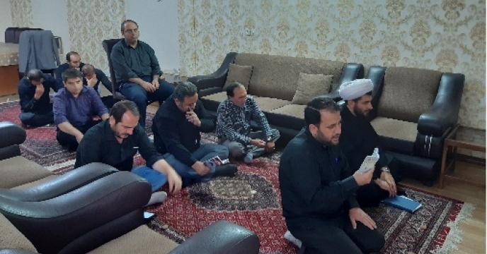 برگزاری دعای پر فیض زیارت عاشورا در شرکت خدمات حمایتی کشاورزی استان زنجان