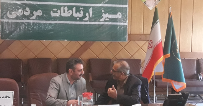 دیدار مدیر شرکت خدمات حمایتی کشاورزی استان اصفهان با ریاست سازمان جهاد کشاورزی استان