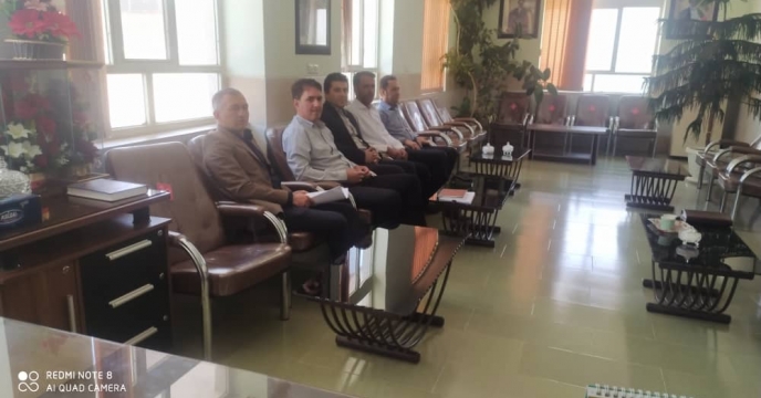 شرکت در جلسه بررسی وضعیت کارگزاران شهرستان سمیرم