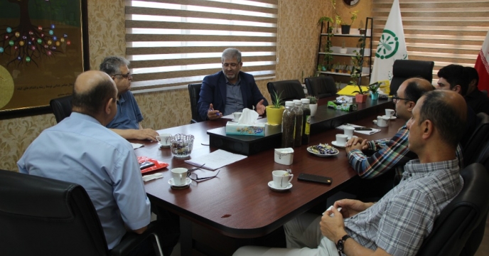 جلسه هیات مدیره انجمن صنفی نهاده های کشاورزی استان گیلان با مدیر شرکت