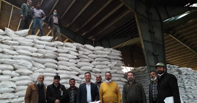 انجام عملیات انبار گردانی در شرکت خدمات حمایتی کشاورزی استان اصفهان