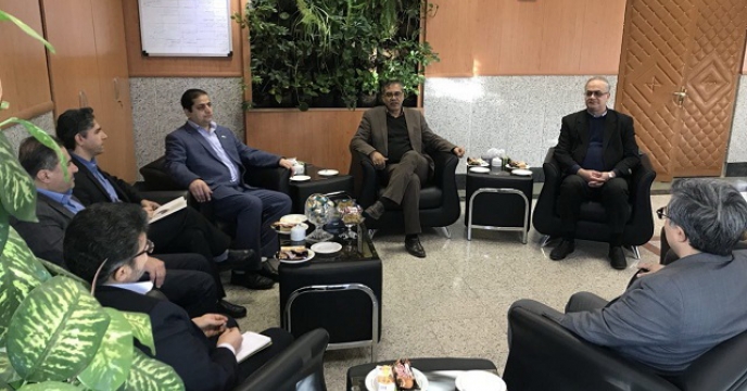 جلسه هم اندیشی با سرپرستی بانک کشاورزی استان اصفهان