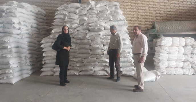 بررسی آخرین وضعیت محموله های کود و بذرکشاورزی در تعاونی نواب صفوی اسلامشهر