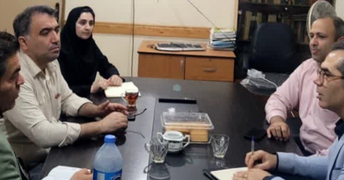 حضور مدیر شرکت خدمات حمایتی کشاورزی استان در جلسه ی اعضای کارگروه تخصیص نهاده ها(معاون بهبود تولیدات گیاهی)