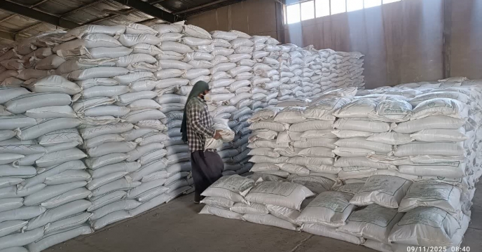 حمل و ارسال میزان 50تن کود اوره از پتروشیمی شیراز به انبار کارگزاران شهرستان پاکدشت