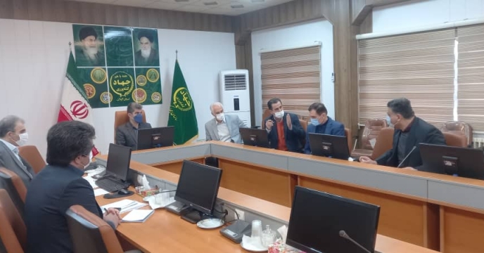 جلسه دوم کشت قراردادی با حضور اعضای ستاد استان 