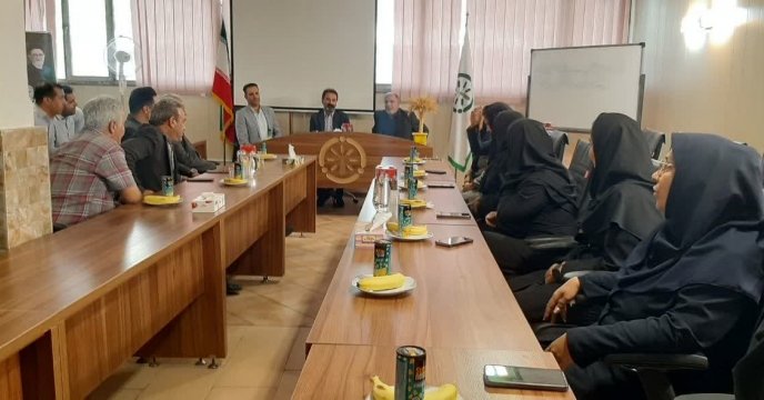 مراسم تکریم از معاون مالی ، اداری و بازرگانی استان تهران و معرفی ذیحساب و مسئول امور مالی جدید 