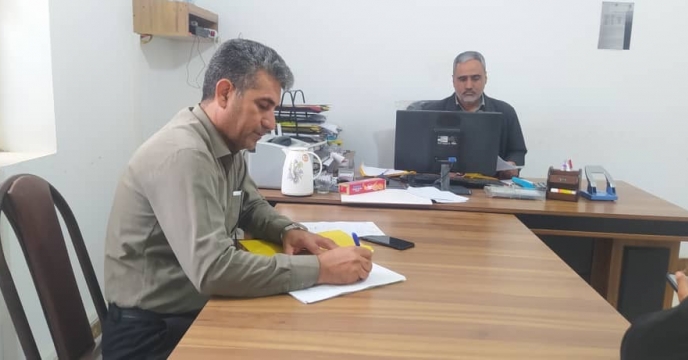 پایش انبار کارگزار منطقه هشتبندی استان هرمزگان بعد از روزهای بارانی 