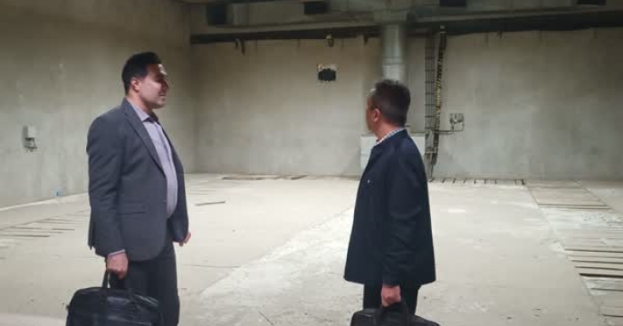 بازدید کارشناس معین شرکت خدمات حمایتی کشاورزی از تجهیزات انبار دماوند در استان تهران