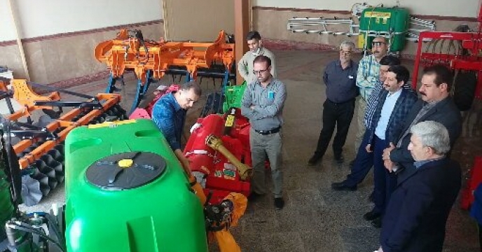 بازدید کارشناسان معین امور ماشین آلات و ادوات کشاورزی شرکت کننده در کارگاه آموزشی استان گلستان