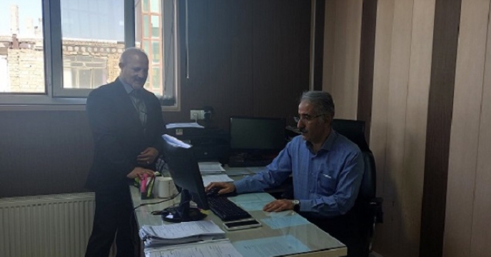 حضور بازرسان حسابرسی شرکت خدمات حمایتی ستاد در استان زنجان 