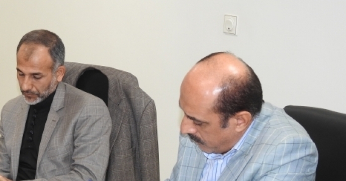 نشست صمیمی و برگزاری جلسه با مدیرعامل اتحادیه تعاون روستایی استان البرز 