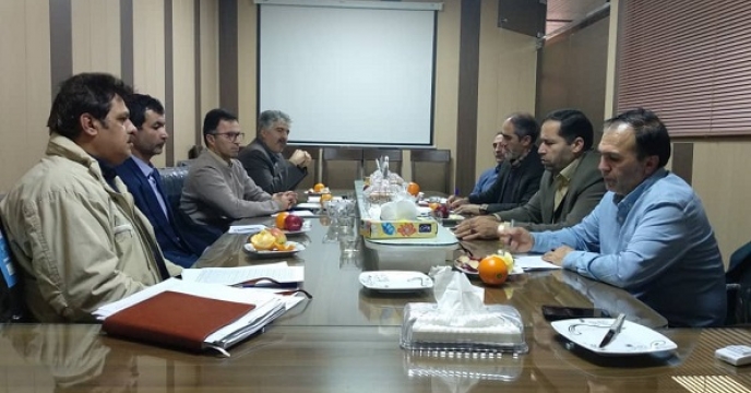 جلسه ستاد کود در شرکت خدمات حمایتی کشاورزی استان زنجان