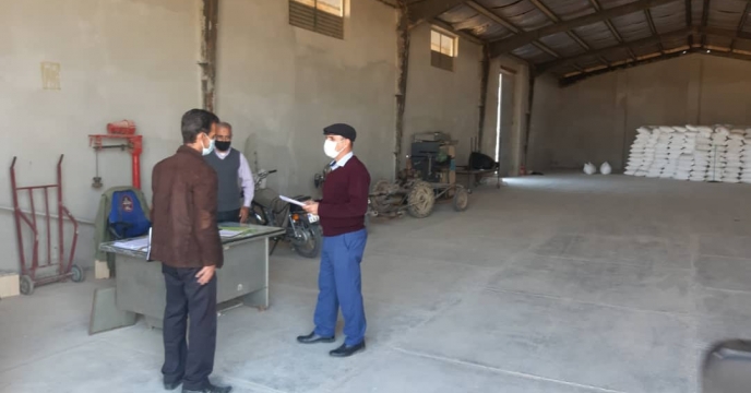 بازدید کار گروه پایش و نظارت از انبار کارگزاری روستای نظرآقا شهرستان دشتستان