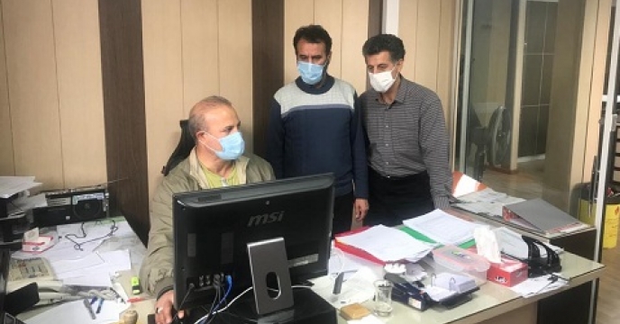 حضور نمایندگان امور مالی دفتر مرکزی در زنجان