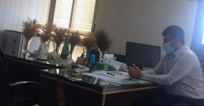 دیدار کارشناسان امور کود و پایش شرکت خدمات حمایتی کشاورزی استان بوشهر با مدیر زراعت سازمان جهاد کشاورزی