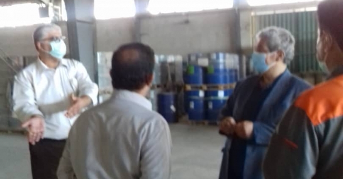 گزارش بازدید کارشناسان حسابرسی و بازرسی از مجتمع شیمیایی  آبیک