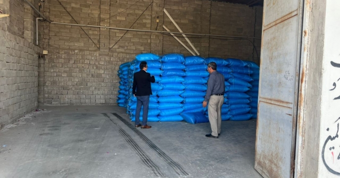 پایش انبار توزیع کود در شهرستان جیرفت؛نظارت بر سلامت فرایند تامین نهاده ها