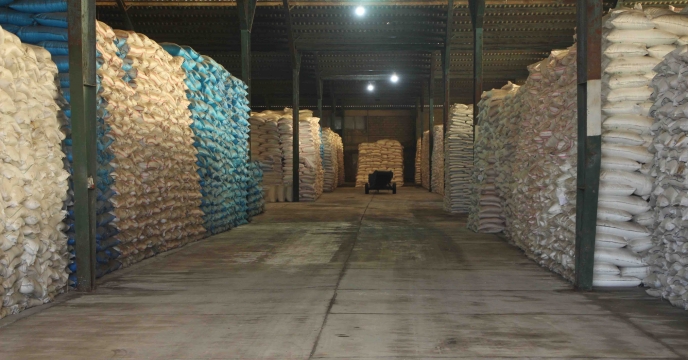 ذخیره سازی بیش از 300 تن انواع کودهای شیمیایی در انبار سازمانی آستانه اشرفیه