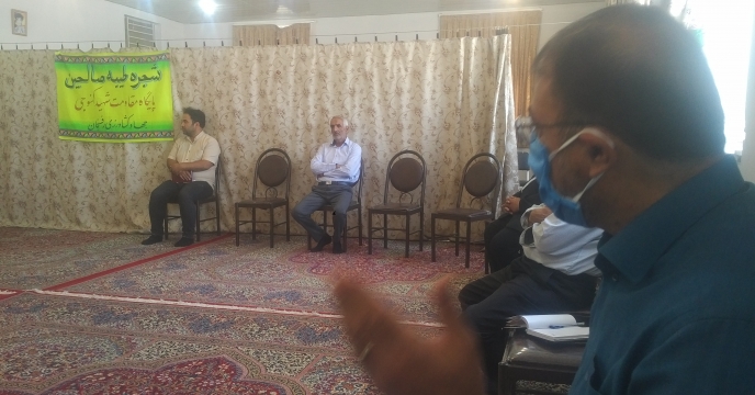 جلسه مدیراستان کرمان با کارگزاران شهرستان رفسنجان