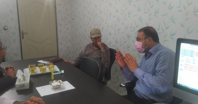 جلسه مدیراستان کرمان با تعدادی از کارگزاران شهرستان زرند