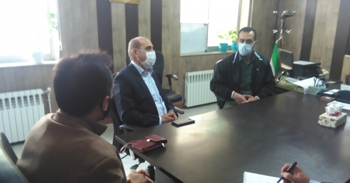 برگزاری جلسه با مدیرعامل اتحادیه تعاون روستایی شهرستان طالقان