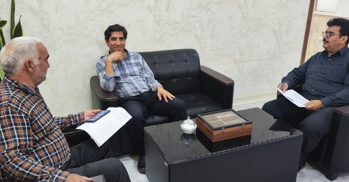 جلسه مدیر شرکت خدمات حمایتی کشاورزی استان یزد با کارگزاران در قالب میز خدمت