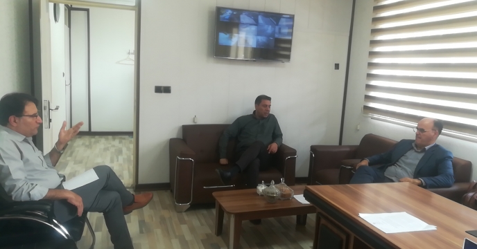 جلسه با مدیر سازمان تعاونی روستایی استان