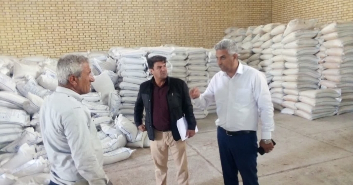 بازدید از انبار سازمانی شرکت خدمات حمایتی کشاورزی استان کهگیلویه و بویراحمد